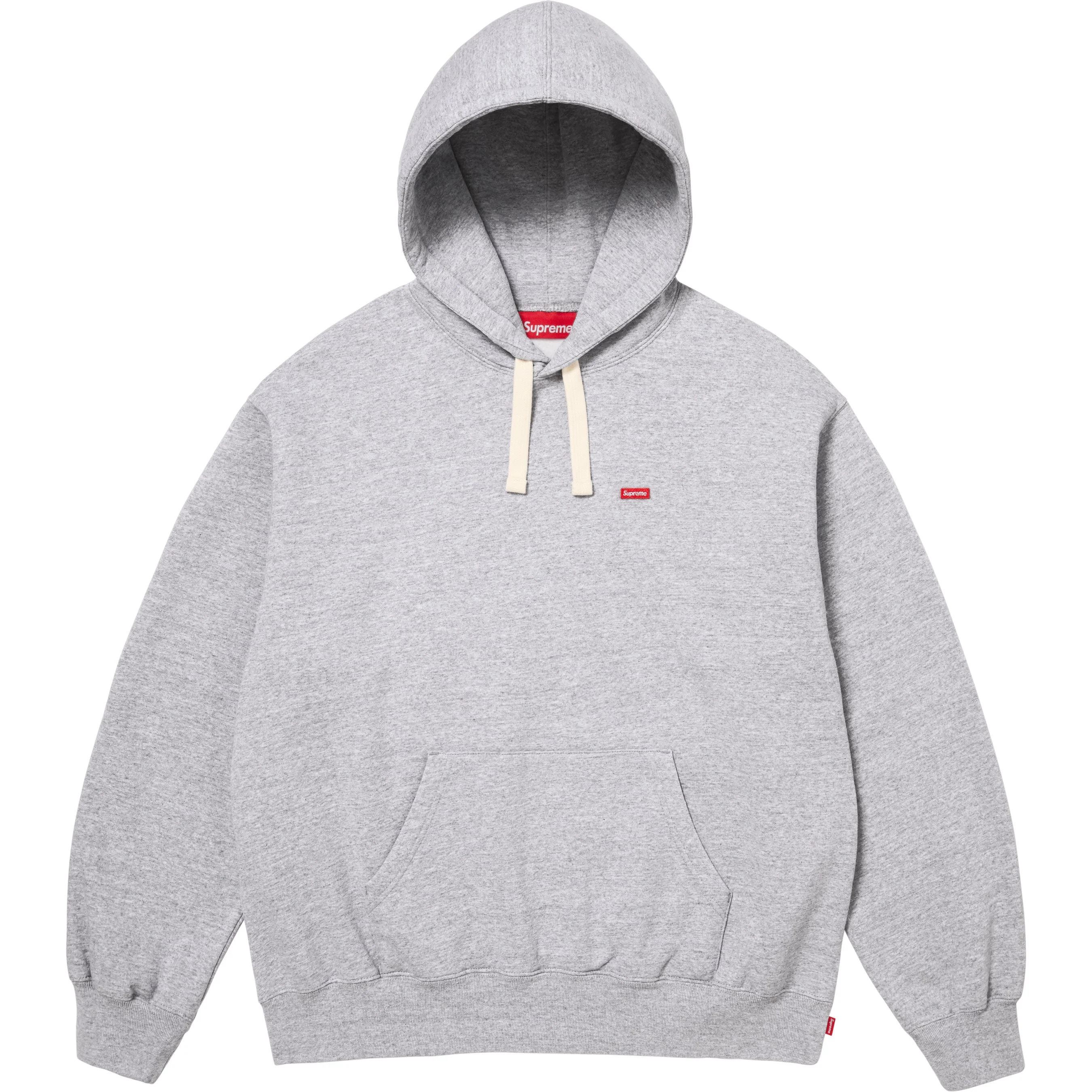 Small Box Drawcord Hooded Sweatshirt view 18